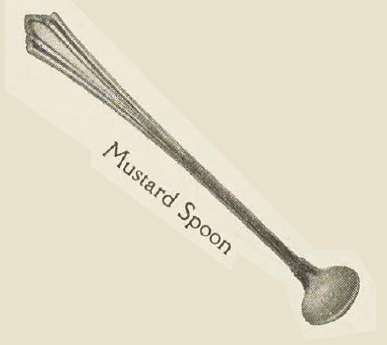 Catalog evidence for Westminster Mustard Spoon