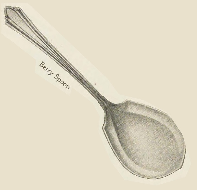Catalog evidence for Westminster Berry Spoon