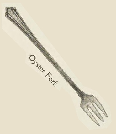 Catalog evidence for Westminster Oyster Fork
