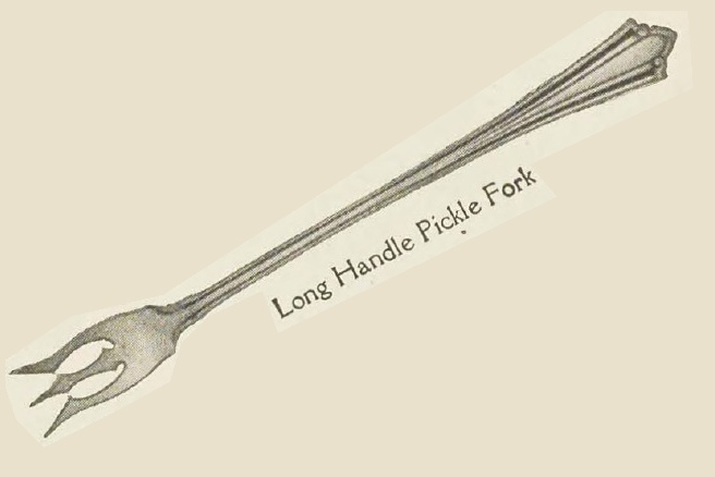 Catalog evidence for Westminster Long Handled Pickle Fork