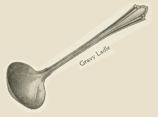 Catalog evidence for Westminster Gravy Ladle