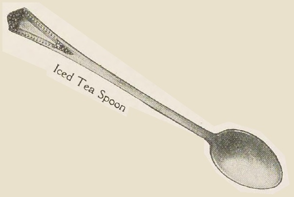 Catalog evidence for Chesterfield Iced Tea Spoons