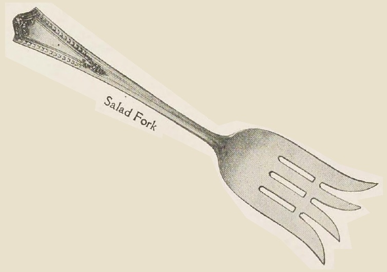 Catalog evidence for Chesterfield Salad Forks