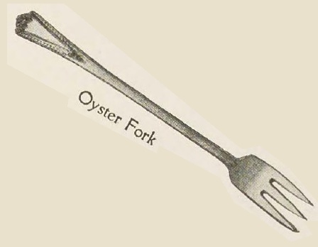 Catalog evidence for Chesterfield Oyster Fork