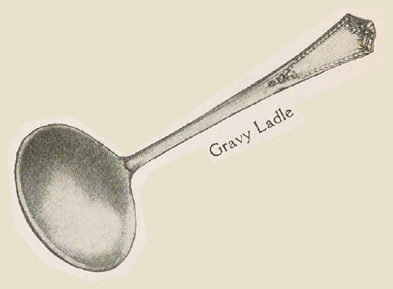 Catalog evidence for Chesterfield Gravy Ladle