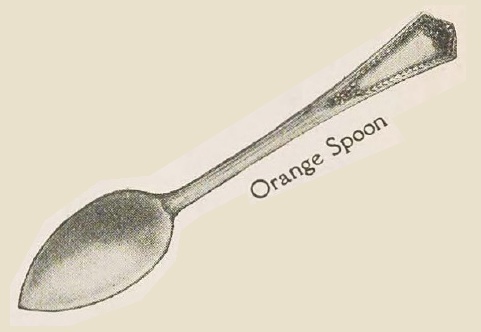 Catalog evidence for Chesterfield Orange Spoons