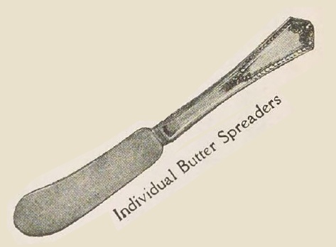 Catalog evidence for Chesterfield Individual Butter Spreaders