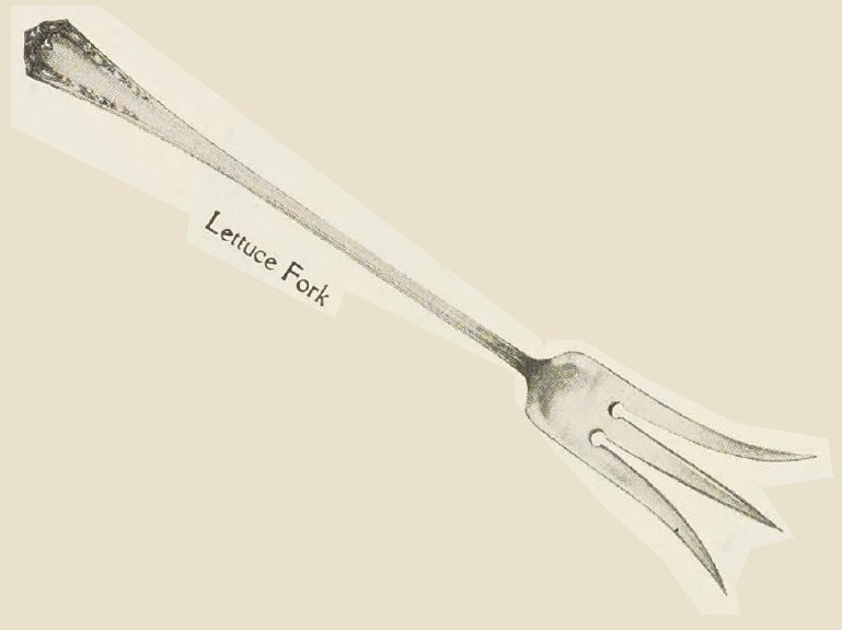 Catalog evidence for Florentine Lettuce Fork