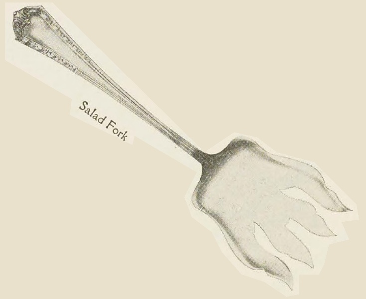 Catalog evidence for Florentine Salad Fork