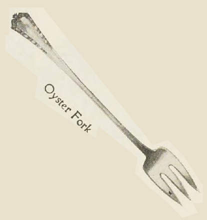 Catalog evidence for Florentine Oyster Forks