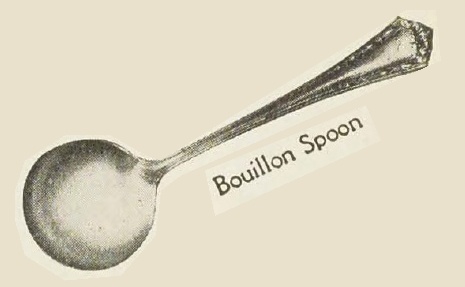 Catalog evidence for Florentine Bouillon Spoons