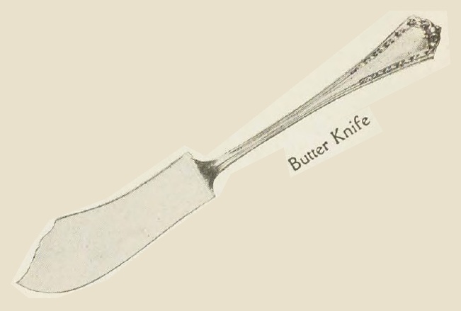 Catalog evidence for Florentine Butter Knife