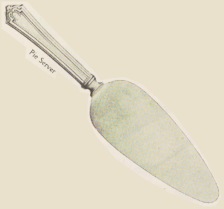Catalog evidence for Quincy Pie Server No. 1 — hollow handle