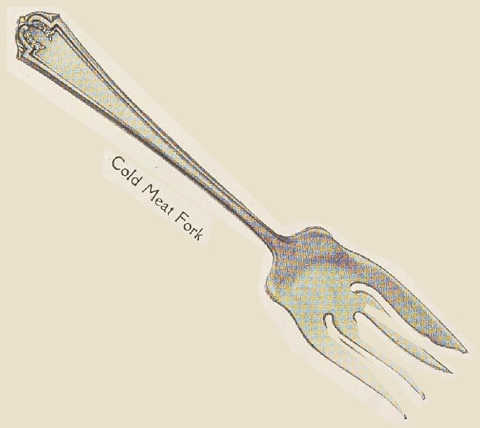 Catalog evidence for Quincy Cold Meat Fork — large
