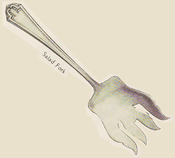 Catalog evidence for Quincy Salad Fork