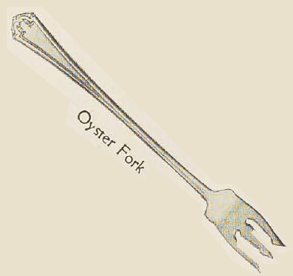 Catalog evidence for Quincy Oyster Forks
