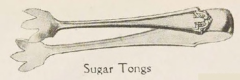 Catalog evidence for Quincy Sugar Tongs
