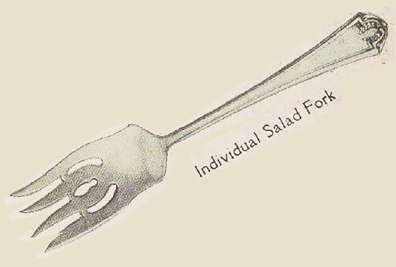Catalog evidence for Quincy Individual Salad Forks