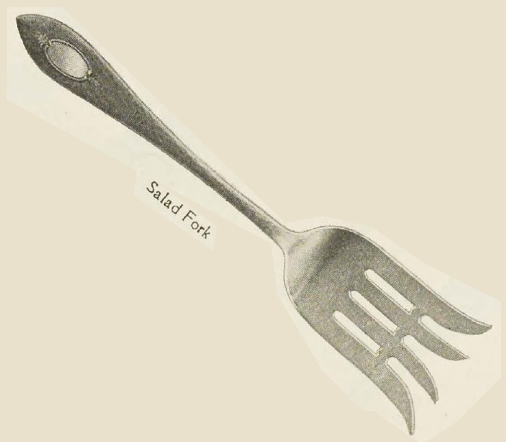 Catalog evidence for Stuyvesant Salad Fork