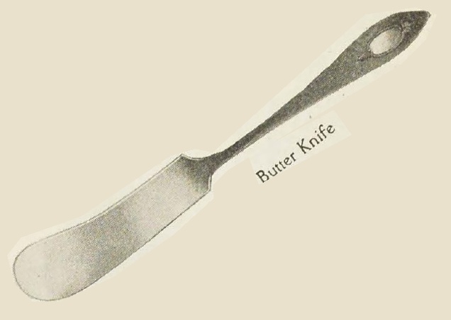 Catalog evidence for Stuyvesant Butter Knife