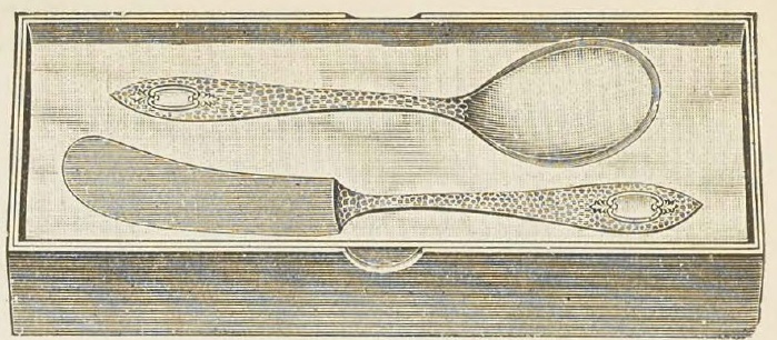 Catalog evidence for Stuyvesant Butter Knife and Sugar Shell Set