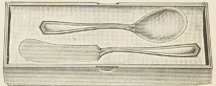 Catalog evidence for Brandon Butter Knife and Sugar Shell Set