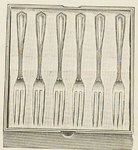 Catalog evidence for Brandon Berry Forks — set of six