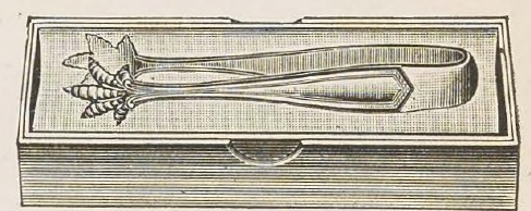 Catalog evidence for Brandon Sugar Tongs; small