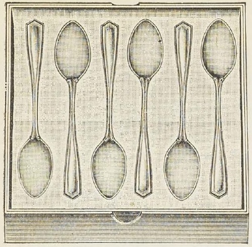 Catalog evidence for Brandon Coffee Spoons; small (set of six)