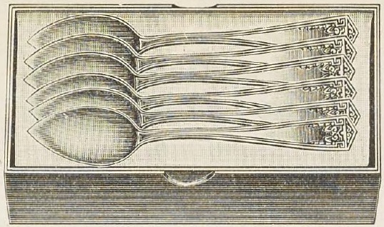 Catalog evidence for Devonshire Orange Spoons (set of six)