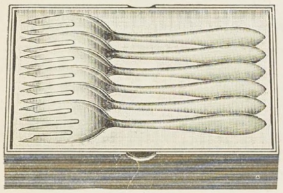 Catalog evidence for Patria Individual Salad Forks (set of six)