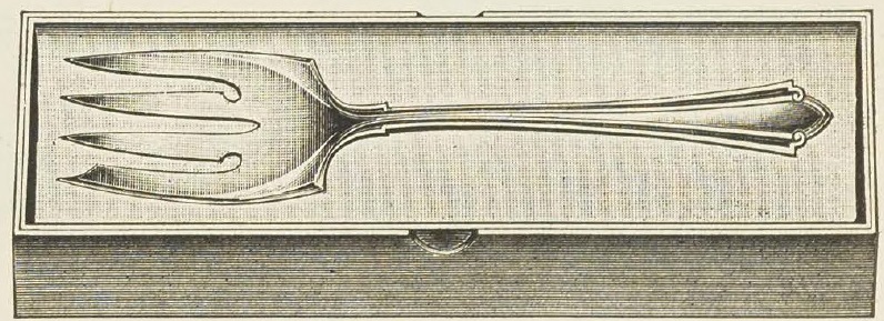Catalog evidence for Westminster Cold Meat Forks; large