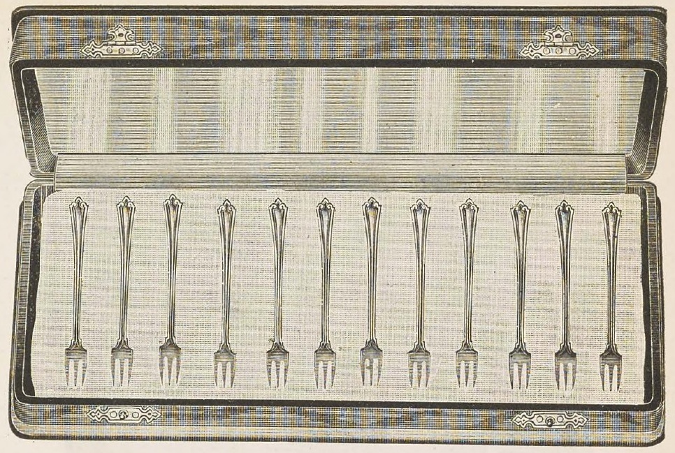 Catalog evidence for Westminster 12 Oyster Fork Set