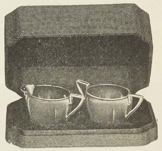 Catalog evidence for Sugar and Cream Set
