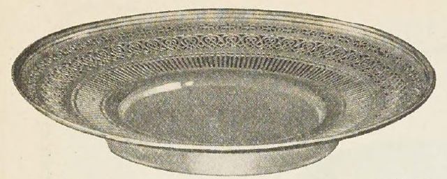 Catalog evidence for Round Bread or Roll Tray