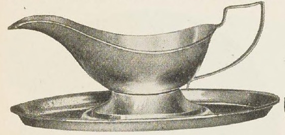 Catalog evidence for Gravy Boat and Tray