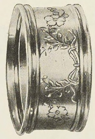 Catalog evidence for Napkin Ring