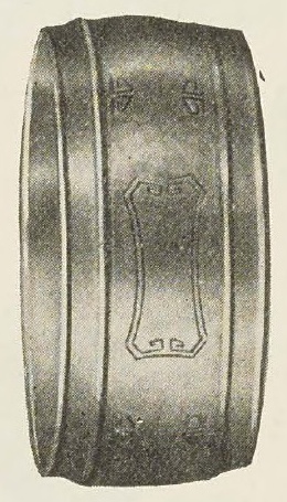 Catalog evidence for Napkin Ring