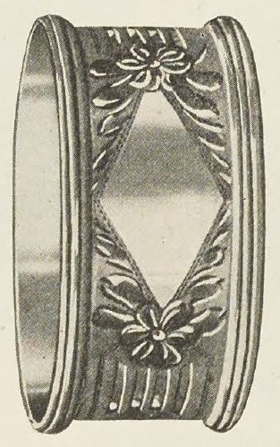 Catalog evidence for Napkin Ring