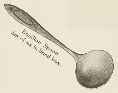 Catalog evidence for Adam Pattern Bouillon Spoons