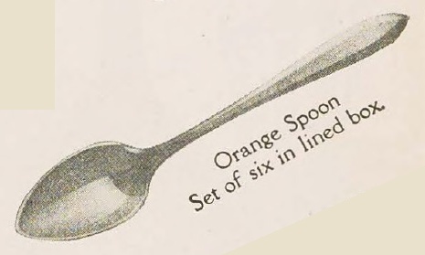 Catalog evidence for Patrician Pattern Orange Spoons