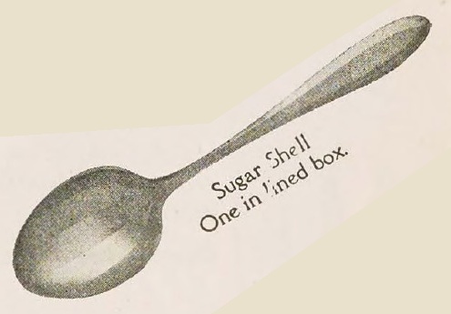 Catalog evidence for Patrician Pattern Sugar Shell