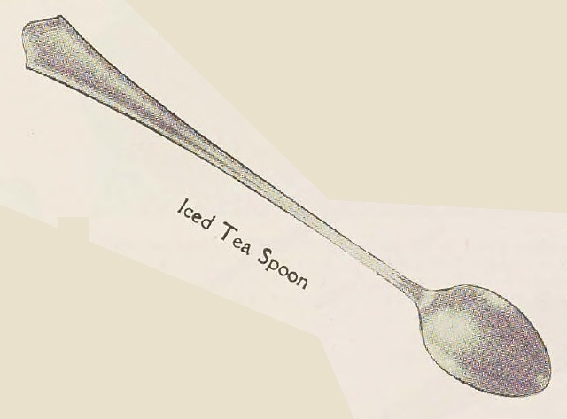 Catalog evidence for Vernon Pattern Iced Tea Spoons