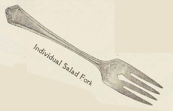 Catalog evidence for Primrose Pattern Individual Salad Forks