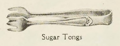 Catalog evidence for Primrose Pattern Sugar Tongs