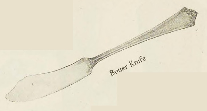 Catalog evidence for Primrose Pattern Butter Knife