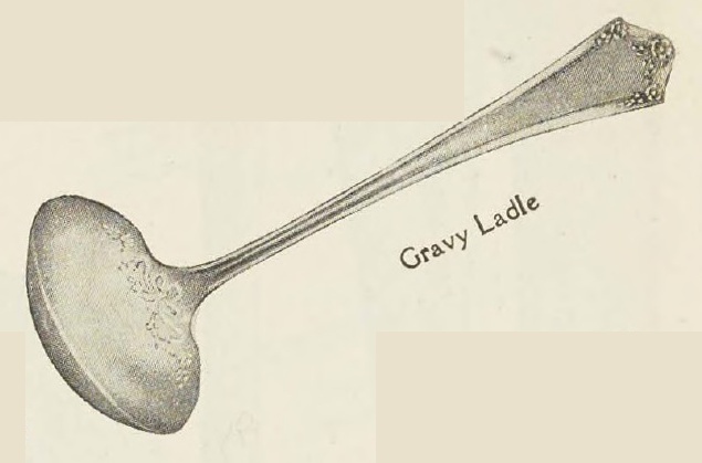 Catalog evidence for Primrose Pattern Gravy Ladles