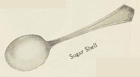 Catalog evidence for Primrose Pattern Sugar Shells