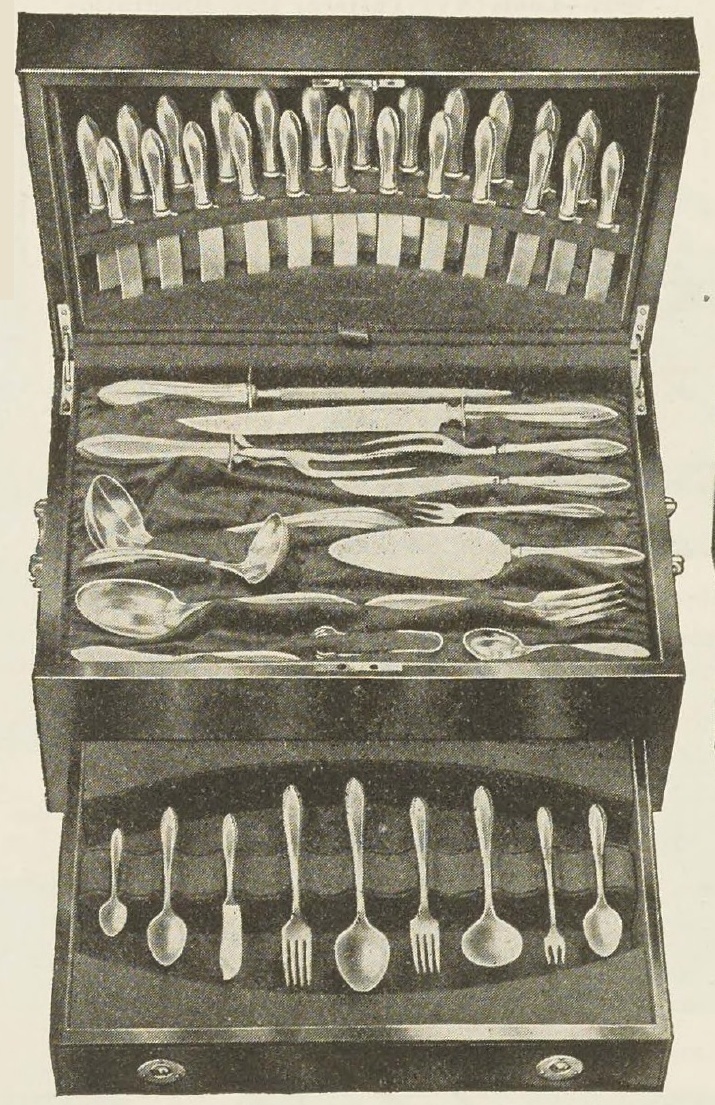 Catalog evidence for Patrician Pattern 140-Piece Chest Set
