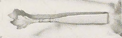 Catalog evidence for 1847 Rogers Bros. — Small Sugar Tongs